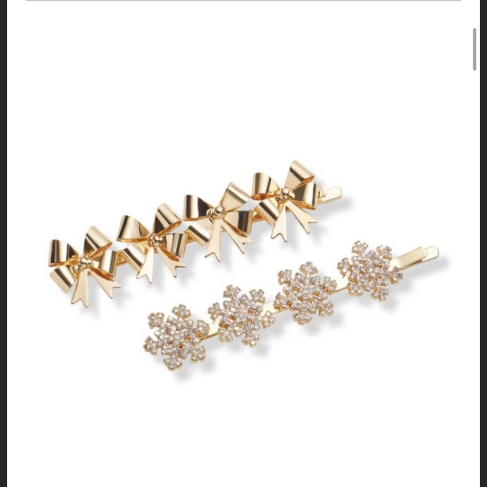 ✨NEW WITH TAGS BAUBLEBAR HOLIDAY HAIRCLIPS✨